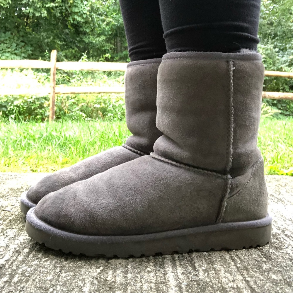 PRICE DROP UGG Classic Short Gray Boots